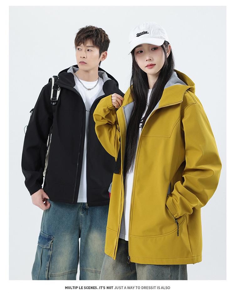 2025 Große Marken Outdoor Softshelljacke - Winddicht & Wasserdicht für Paare