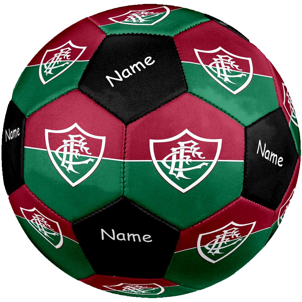 Custom Name Fluminense FC Theme Size 5 Soccer Ball, Suitable for Both Indoor and Outdoor Matches, a Gift Suitable for Everyone.