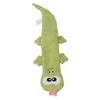 Squeaky Lizard Dog Toy Teeth Grinding Training Plush Dog Chew Toys for Pet Supplies Green