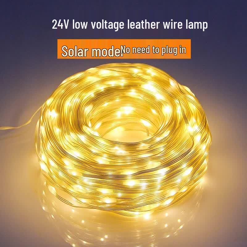 Outdoor Solar LED Fairy String Lights