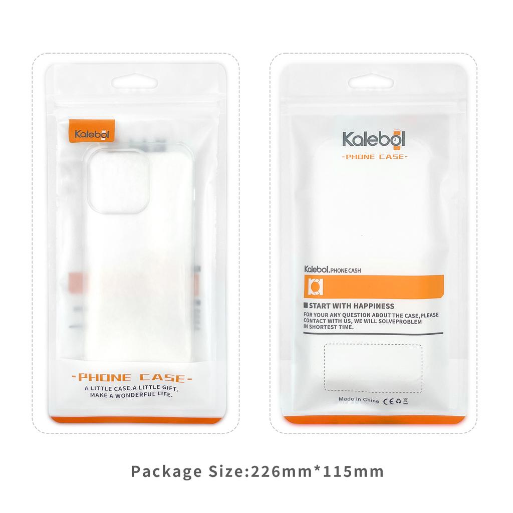 KALEBOL KLB-TPU009 For iPhone 17 Pro Max Clear Case 1.5mm Thickened TPU Shockproof Phone Cover