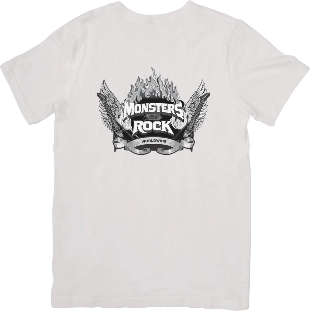 Monsters of rock Music Fit suitable for Men & Women Quality Cotton T-Shirt