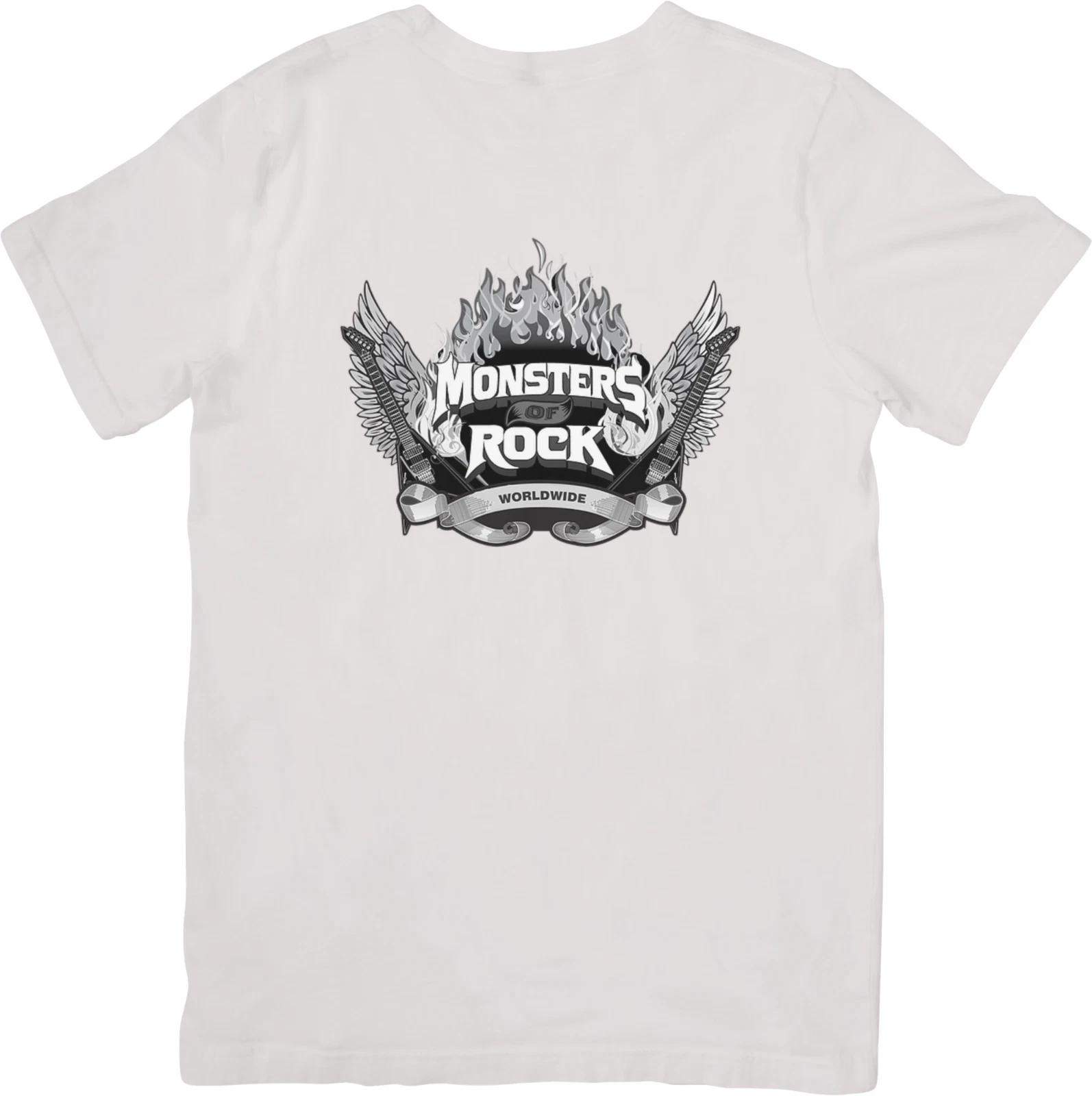 

Monsters of rock Music Fit suitable for Men & Women Quality Cotton T-Shirt M