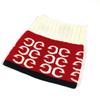 GUCCI logo neck warmer Accessories Scarf wool Red/White