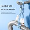 120W 10A Super Fast Charging Braided Type-C Cable for Huawei, Honor, Vivo, Oppo