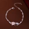 Women Bracelet Beautiful Good Glossiness Women Women Bracelet Women Cats Pendant Bangle Bracelet for Club