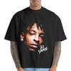 21 Savage T-Shirt, 21 Savage Rap T-Shirt, Konzert-Merchandise, Album-Merch, 90er Jahre Poster Grafik T-Shirt