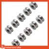 Fresh 100Pcs U Groove Bearing U624ZZ Carbon Steel Durable V Groove Ball Bearing Pulley For Rail Track Linear Motion Systems