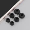 12Pcs Soft Silicon Eartips with 4.5mm Connectors Hole, Fit Most in-Ear Earbud
