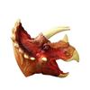 Children's Dinosaur Hand Puppets: Soft Rubber T-Rex, Triceratops, Carnotaurus