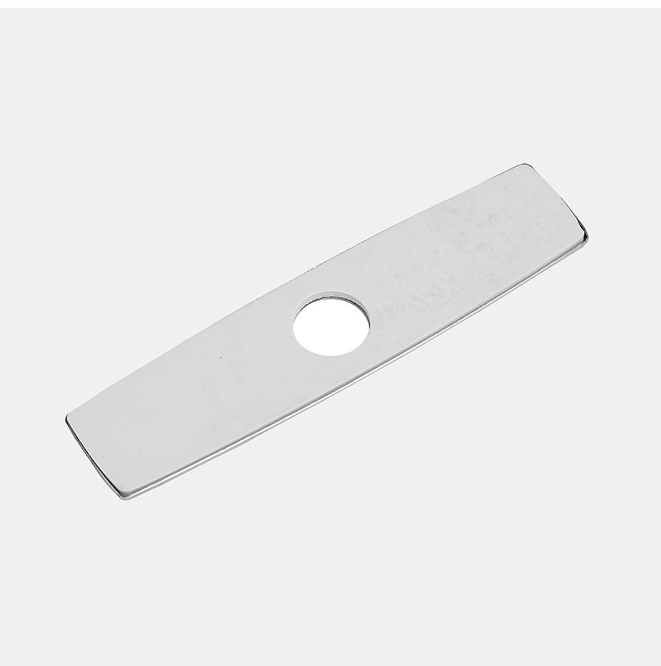 Kitchen Bathroom Accessories Black Finish Kitchen 10-inch Sink Faucet Hole Cover Deck Plate Useful for Kitchen 4013