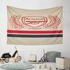 "Arsenal Logo with Laurel and Cannon Design" Pattern Wall Hanging Tapestry Decorative Tapestry Home Decor for Bedroom and Living Room