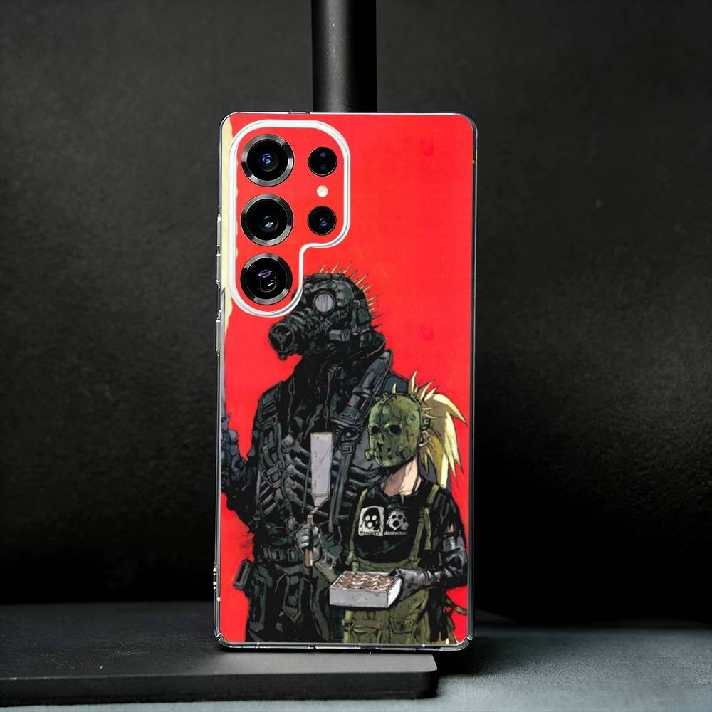 D-Dorohedoro-es Phone Case For Samsung S25,S24,S21,S22,S23,S30,Ultra,S20,Plus,Fe,Note,10,9,5G Transparent Cover