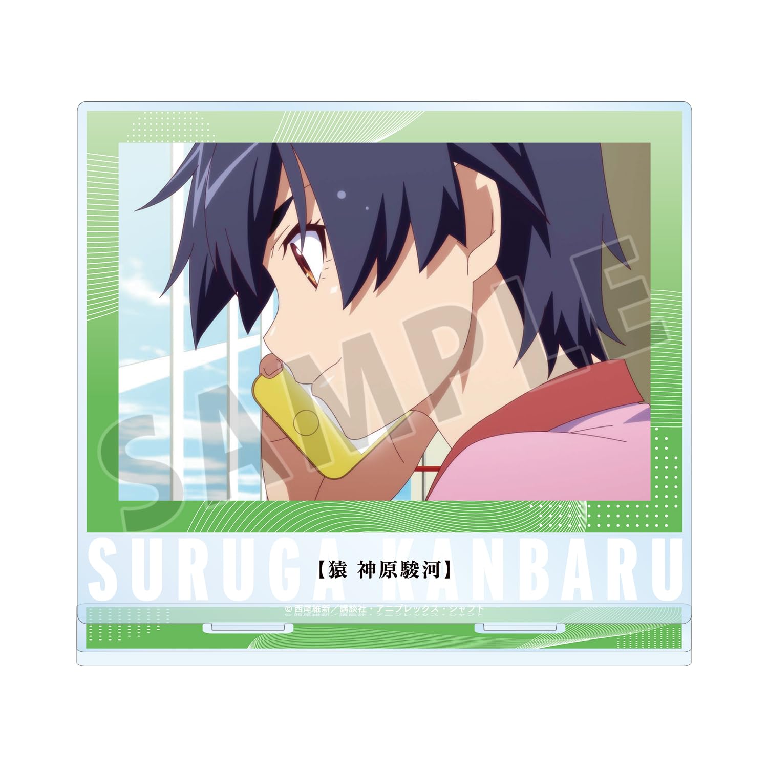 

Серия Моногатари Сезон Необычных Монстров Канбару Суруга Фото со Сцены БОЛЬШАЯ Акриловая Подставка &