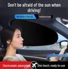 Magnetic Car Window Sunshade with Heat Insulation and UV Protection.
