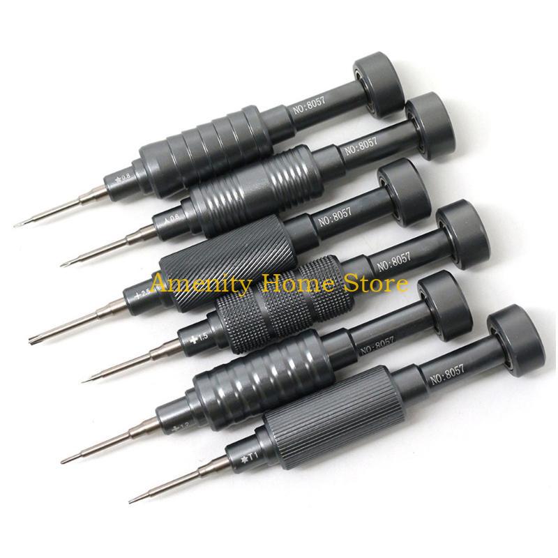 F26C 6Pcs Mini Precisions Screwdriver Set, Small Screwdriver Set for Electronics, Toy, Computer, Watch Repair