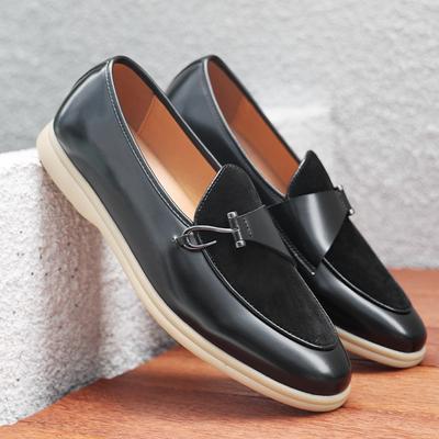 Mode Mode Herren Freizeitschuhe Herren Schnalle Monk Loafers Mokassins Herren Party Hochzeitsschuh Leicht Bequem Fahrschuhe