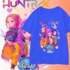 Derpy Tiger Kpop Demon Hunters Shirt for Kids Baby Girl T-Shirt Cute Tiger Cartoon Clothes 2025 Hot Movie Print Soft
