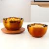304 Stainless Steel Bowl Double Layer Insulated Rice Bowl Kids Tableware Soup Bowl for School Cafeteria