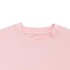 Converse T Shirts Women's Pink Crew Neck Moderate 10008671-A02