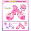 Princess Dress Up, Dress Up Clothes for Girls Princess Toys Set with Princess Capes Princess Shoes Princess Dress Jewelry, Birthday Christmas Gifts