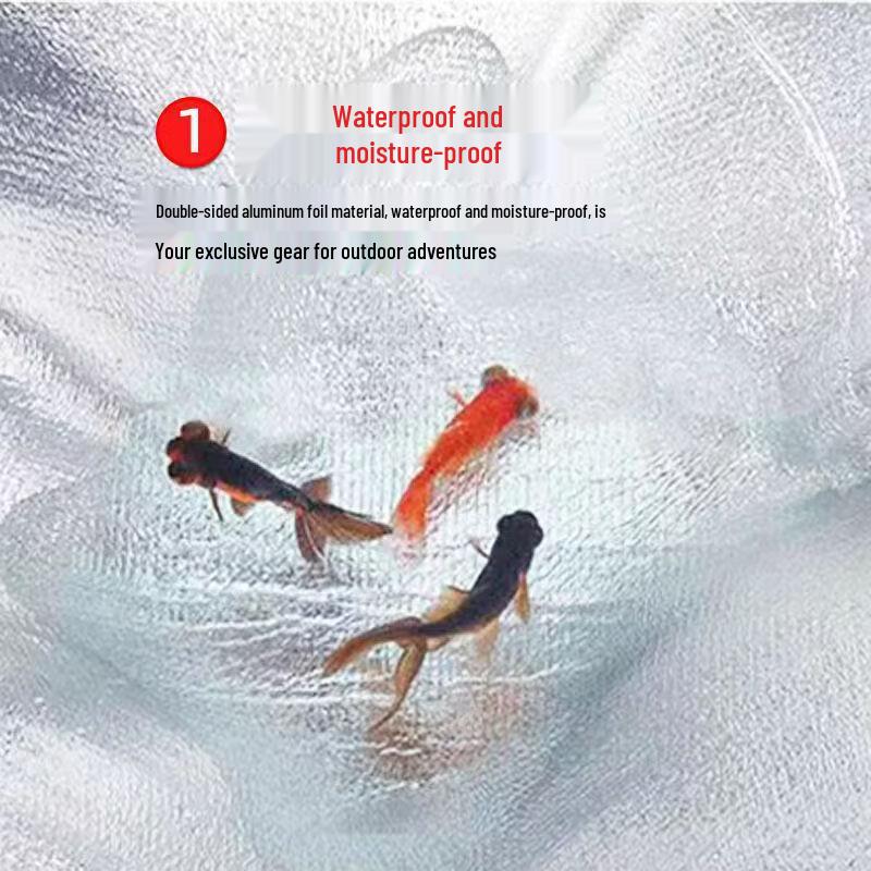 OEING Aluminum Film Camping Ground Mat