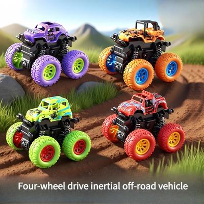 1 Stück Kinderspielzeug Trägheits-Stunt-Geländewagen sturzfest Jungen-Spielzeug Auto Standspielzeug