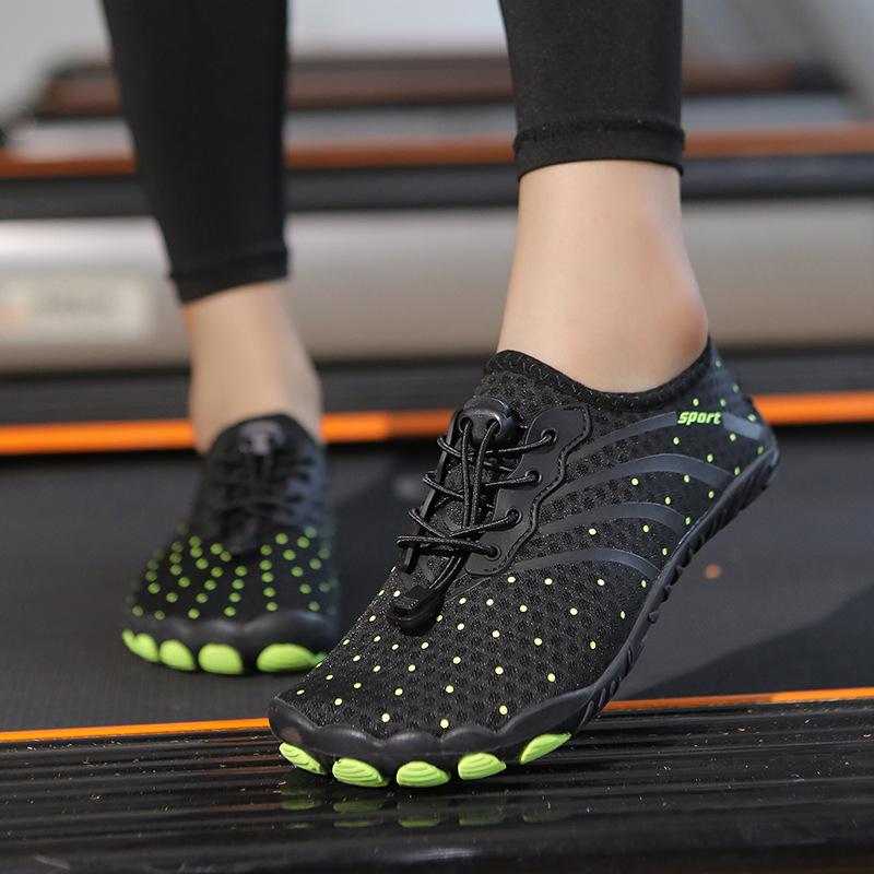 Unisex Outdoor Water Shoes, Quick-Drying, Non-Slip, Breathable, Soft Five-Finger Sole, Perfect for Fishing and Beach Activities