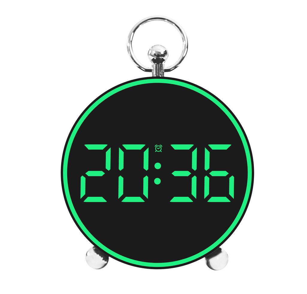 Creative Small Alarm Clock Multifunctional LED Electronic Clock Home Bedside Thermometer Home Decoration