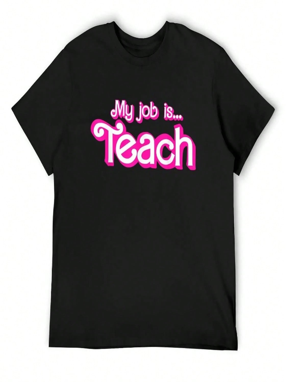 My Job Is Teach T-Shirt Summer Top Luxury T-Shirt Blue Archive  Tshirt S разноцветный