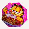 1pc Garfield Pasta Windproof Automatic Windproof Umbrella, Lightweight for Women/Men, Perfect Christmas Gift A0811204