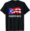 Distressed Style Puerto Rico Frog Puerto Rico T-Shirt