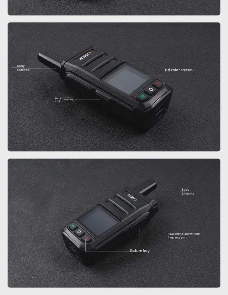 Buxun CT23 Long-Range Handheld Walkie-Talkie for Outdoor Fleet and Construction Security