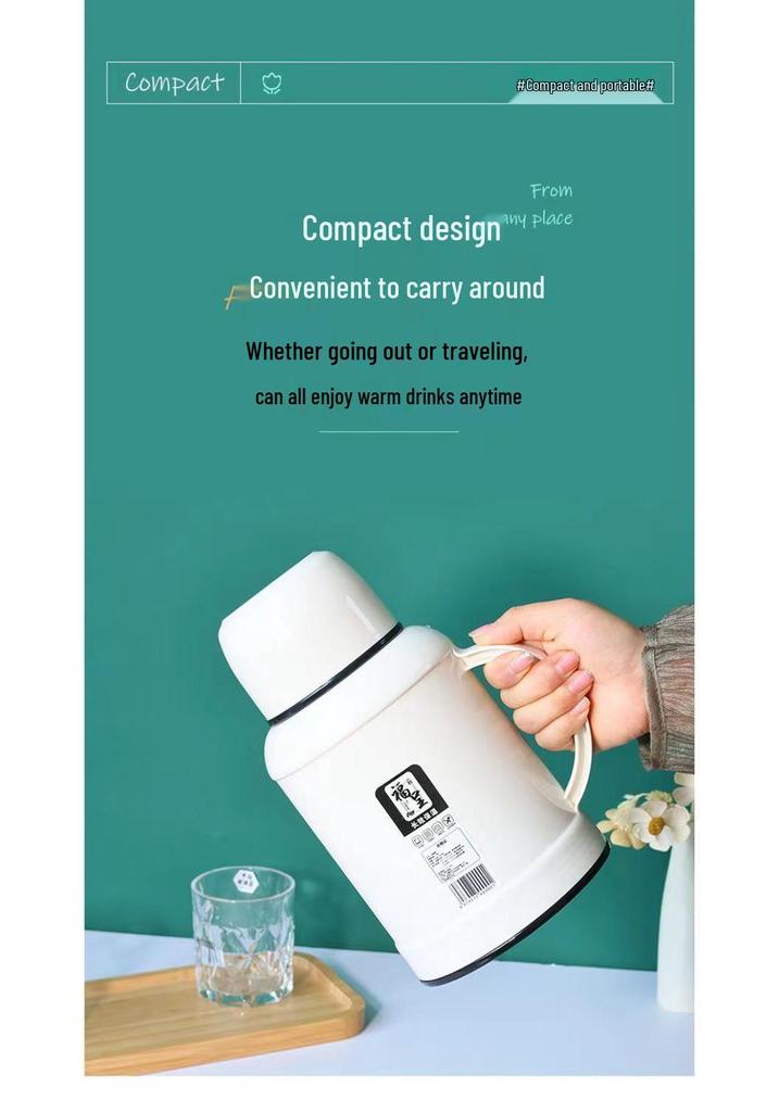 2025 New Portable Large-Capacity Insulated Hot Water Bottle for Home