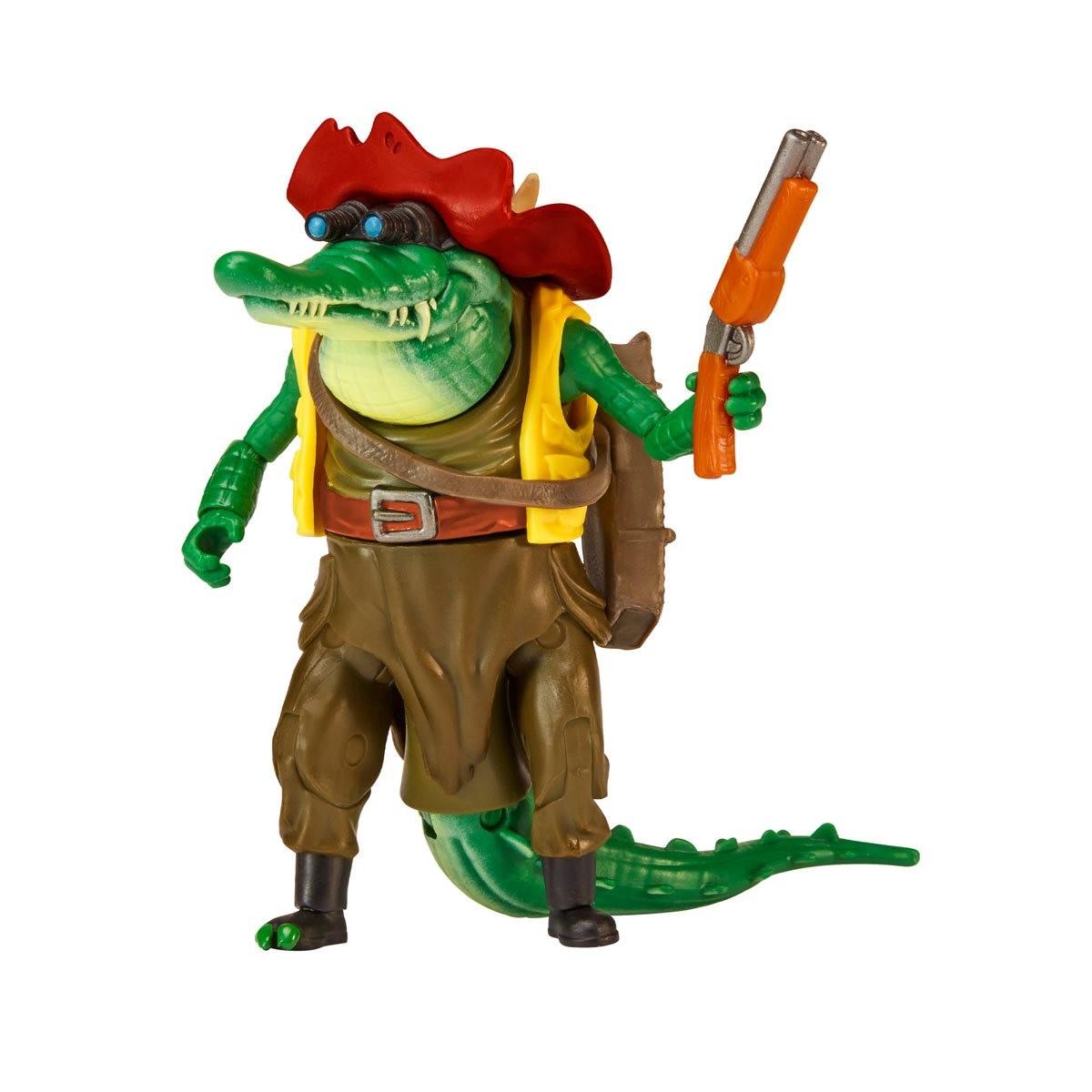 

Лезерхед Черепашки Ніндзя фігурка TMNT Teenage Mutant Ninja Turtles Leatherhead Rockin croc Кам яний крокодил 11.5 зелений