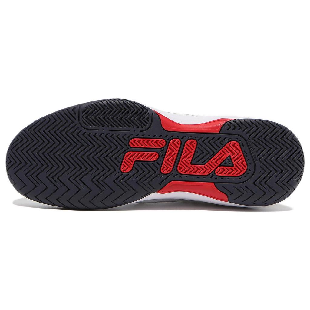 Fila Stroke 2 T3 Stroke 2 T3 Textile, Synthetic Leather Low Top Tennis Shoes Unisex White Gray Korean Style 1TM01807F_110