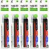Pilot Frixion Ball Slim Multi-Color Refills LFBTRF30EF3C X 5 (0.5mm, 3 Colors X 5 Packs)