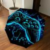 1PC Controller Gamepad Umbrella-8-Rib Reinforced, Automatic Open, Lightweight & Durable, Fashion Accessory for Outdoor, J0363