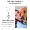 Kamanqi Jewelry Fashion Cute Pet Paw Print Pendant Necklace - Women's High-end