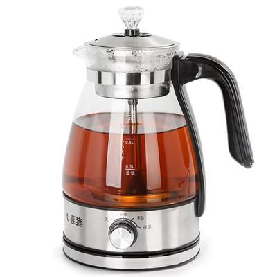 Tea Maker Home Automatic Glass Boiling Teapot Small Office Steam Tea Kettle Electric Kettle Insulation Pot