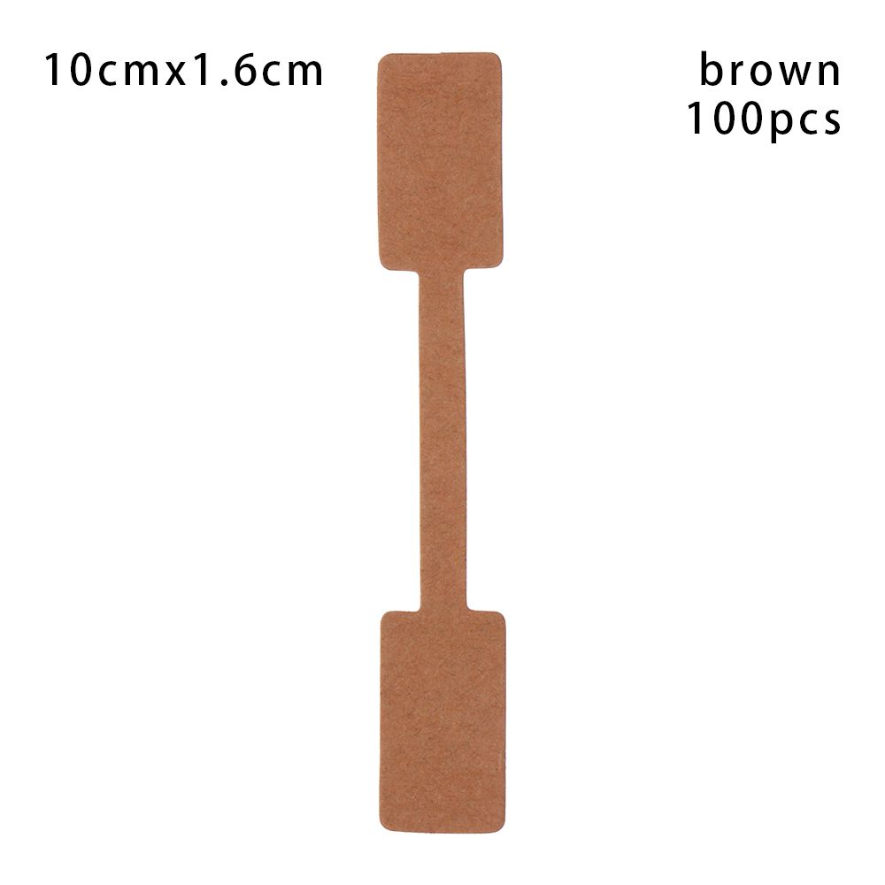 Tool Blank Card Bracelet Hangtags Necklace Ring Tags Jewelry Price Labels Self-adhesive Stickers
