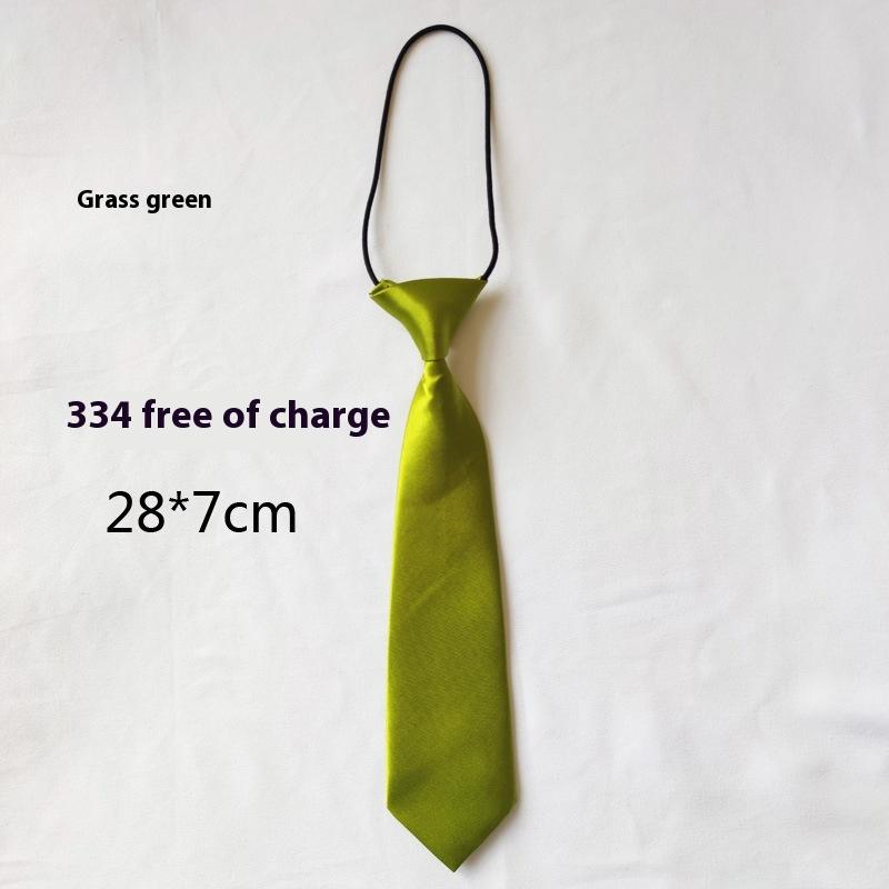 Petits Élastiques pour Enfants Élastiques Couleur Pure Accessoires d'Activité pour Bébés Filles Cravates pour Uniforme Scolaire Enfants