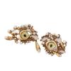 Qingdao Medieval Imitation Xiapa Exaggerated Shape Necklace Stud Earrings Set Leads The Fashion Trend