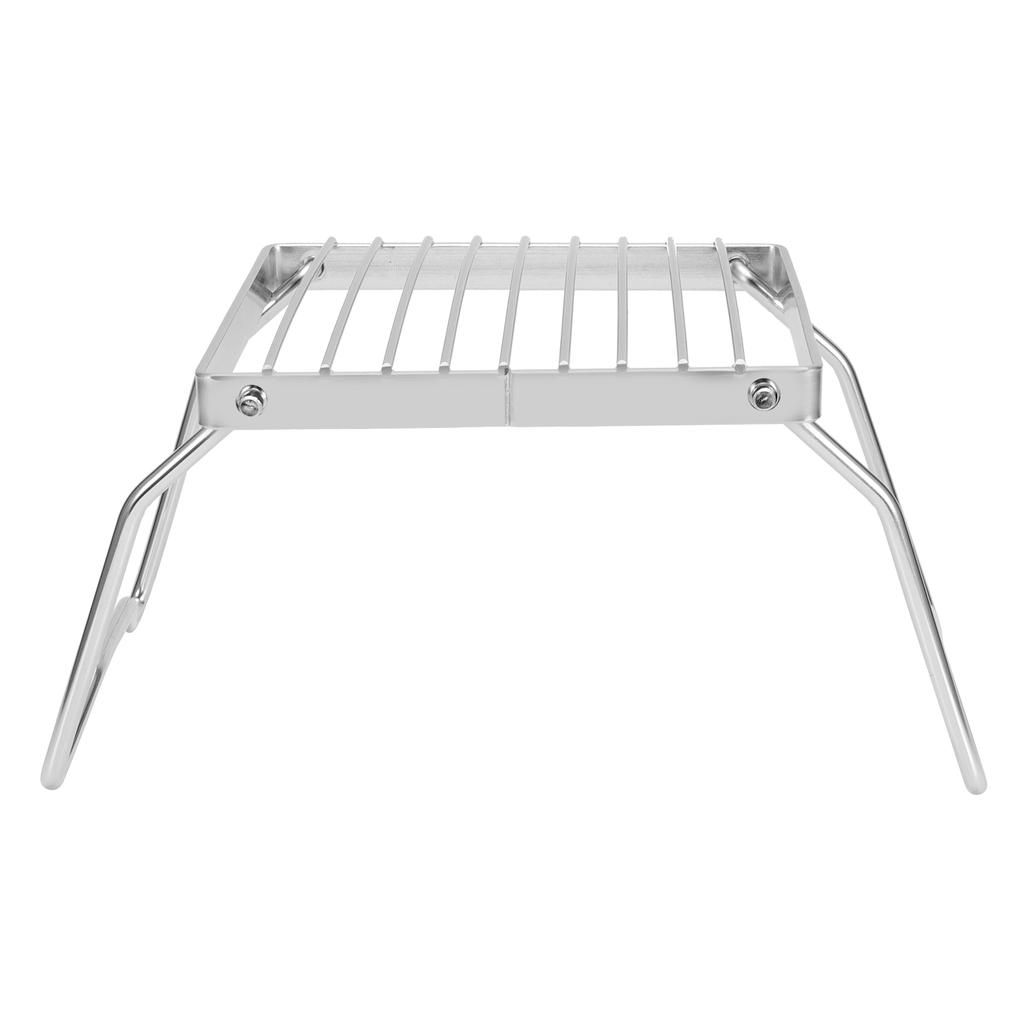 BBQ Grill Rack Mini Folding Portable Stainless Steel BBQ Grill for Outdoor Picknic Party