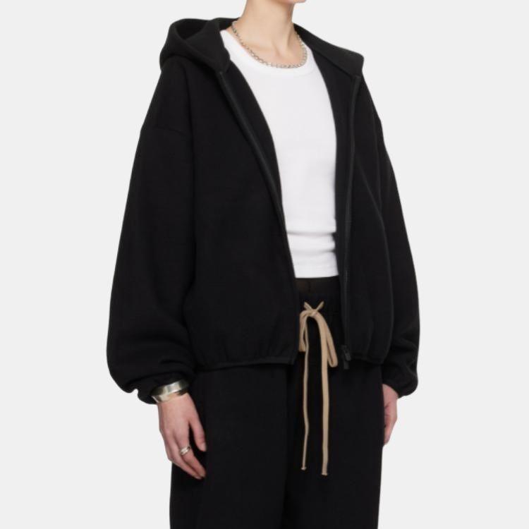 Fear of God Essentials FALL24 HOLIDAY Brushed Hooded Bomber Women's 202HO245400FW