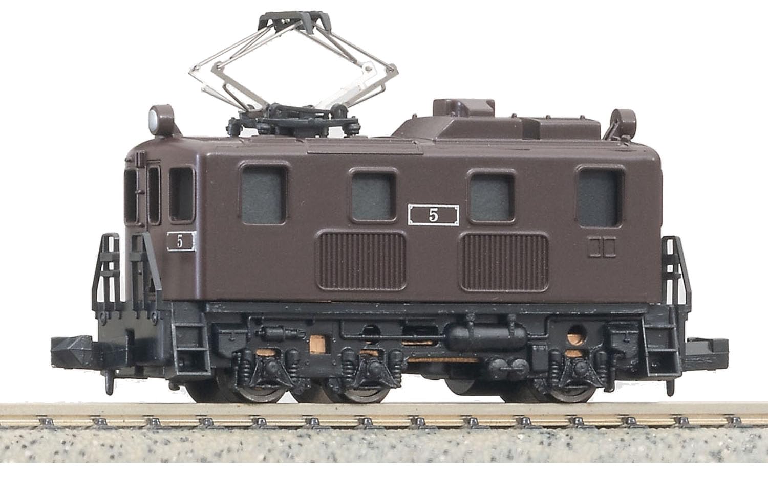 

MicroAce N Gauge C-Type Electric Locomotive, Round Body/Brown, Model Train, Electric Locomotive A1532