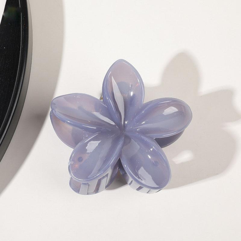 8CM Boho Flower Hair Clip for Women Hawaiian Gradient hairclip Bohemia Flower Hairpin Vacation Hair Claw Clip Sweet Barrettes