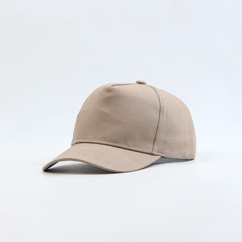 Pure Cotton Five-piece Hard-top Baseball Cap Embroidered Plus Men's and Women's Sunshade Baseball Cap