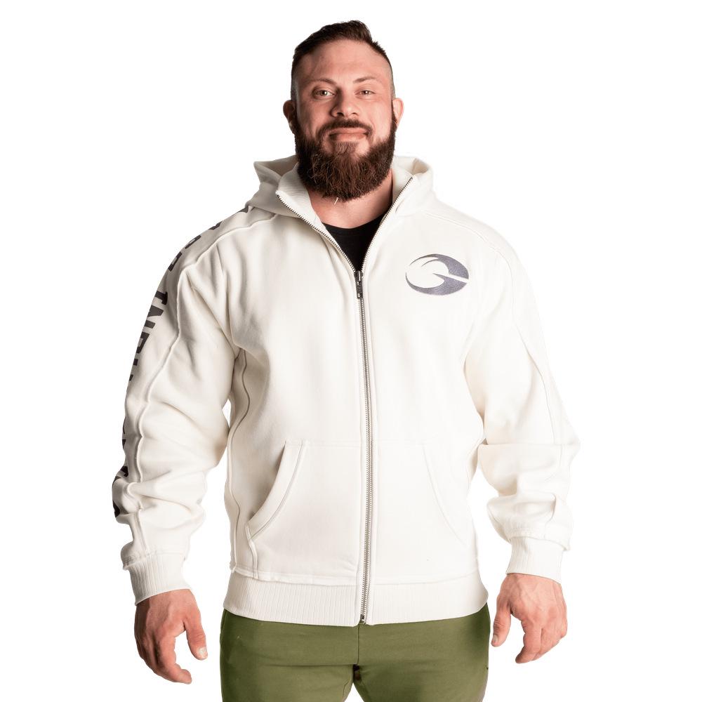 

GASP Теплая бархатная спортивная куртка свободного покроя для осени/зимы - свитер для бодибилдинга Muscle Fit XXL