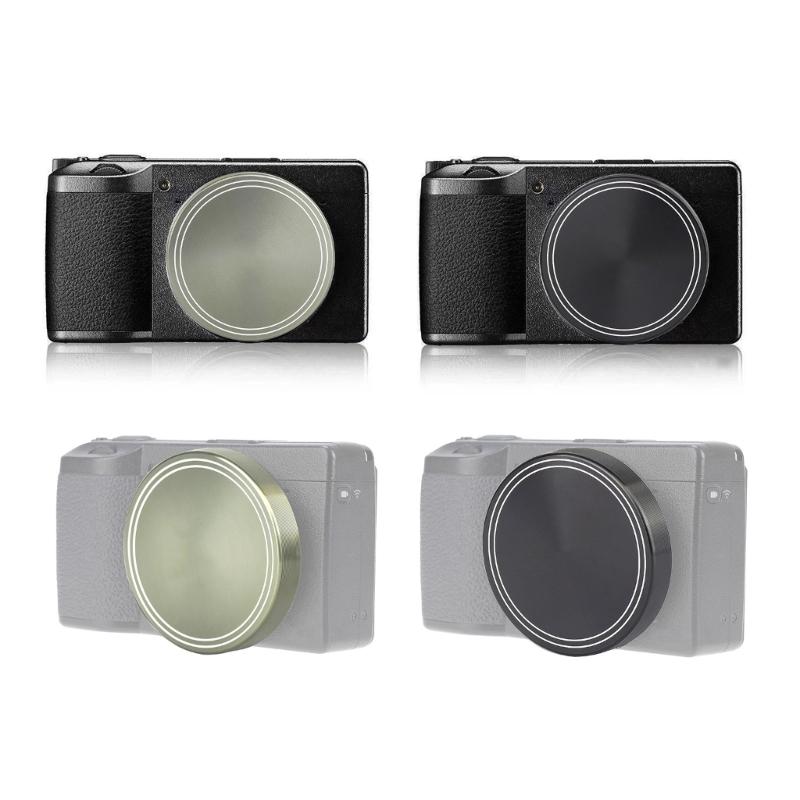 Premium Aluminum Digital Camera Lens Cap Cover Featuring Anodized Finish and Velvet Lining for Photagraphy Accessories